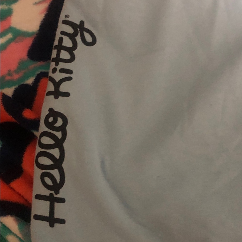 Hello Kitty Light Blue Drawstring Shorts - Picture 3 of 3